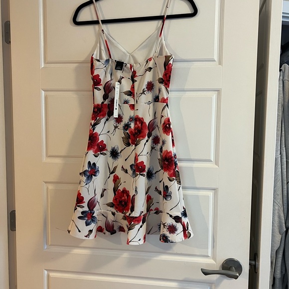 NWT Aqua floral dress - Picture 3 of 3